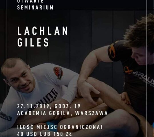 Otwarte seminarium – Lachlan Giles!